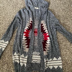 Hollister cardigan aztec